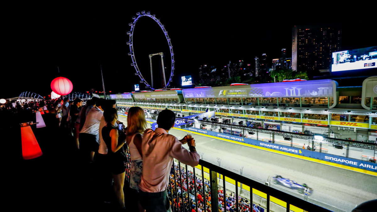 Taking hospitality to the next level at the Singapore Grand Prix