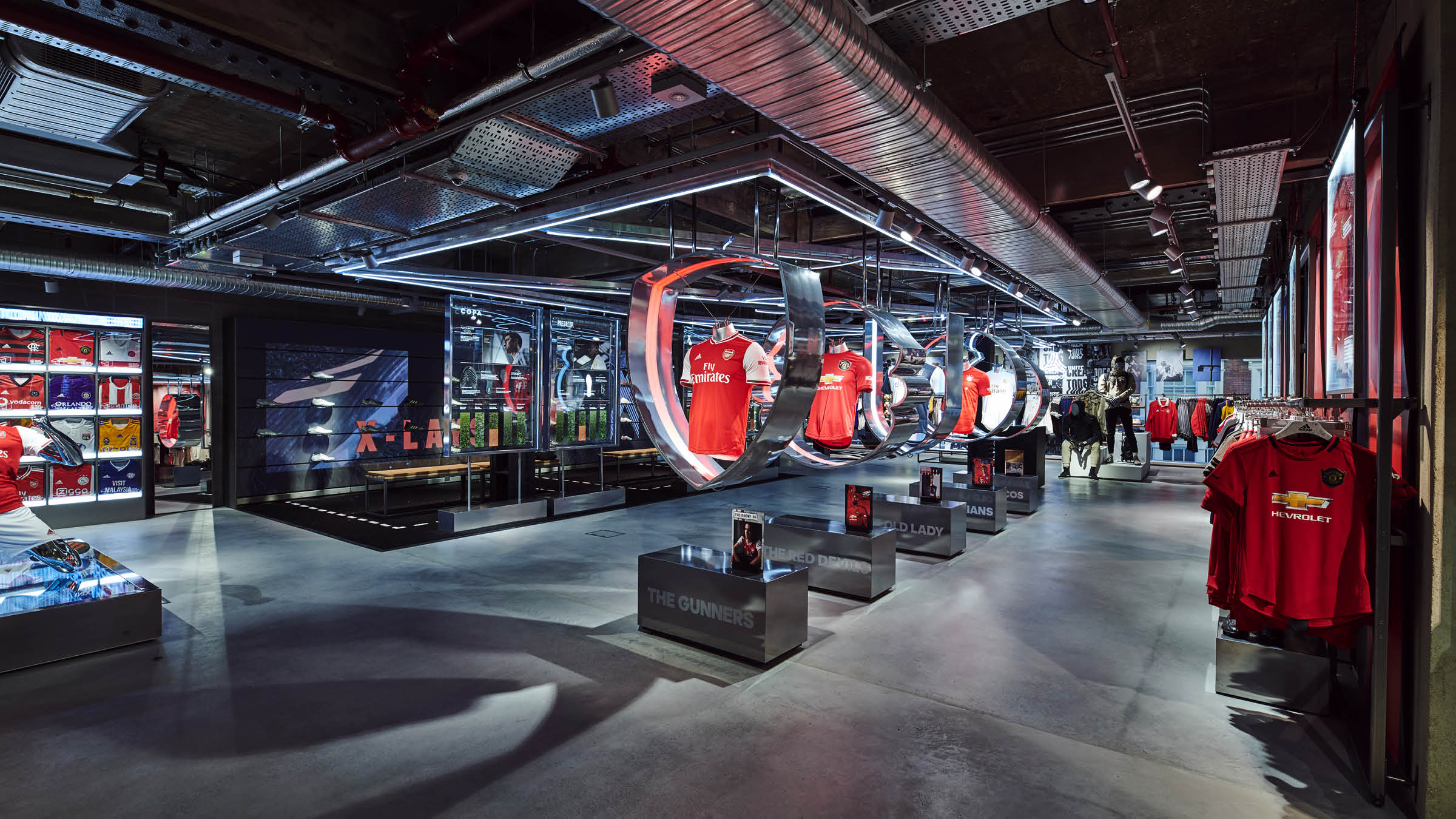 adidas flagship embodies immersive retail